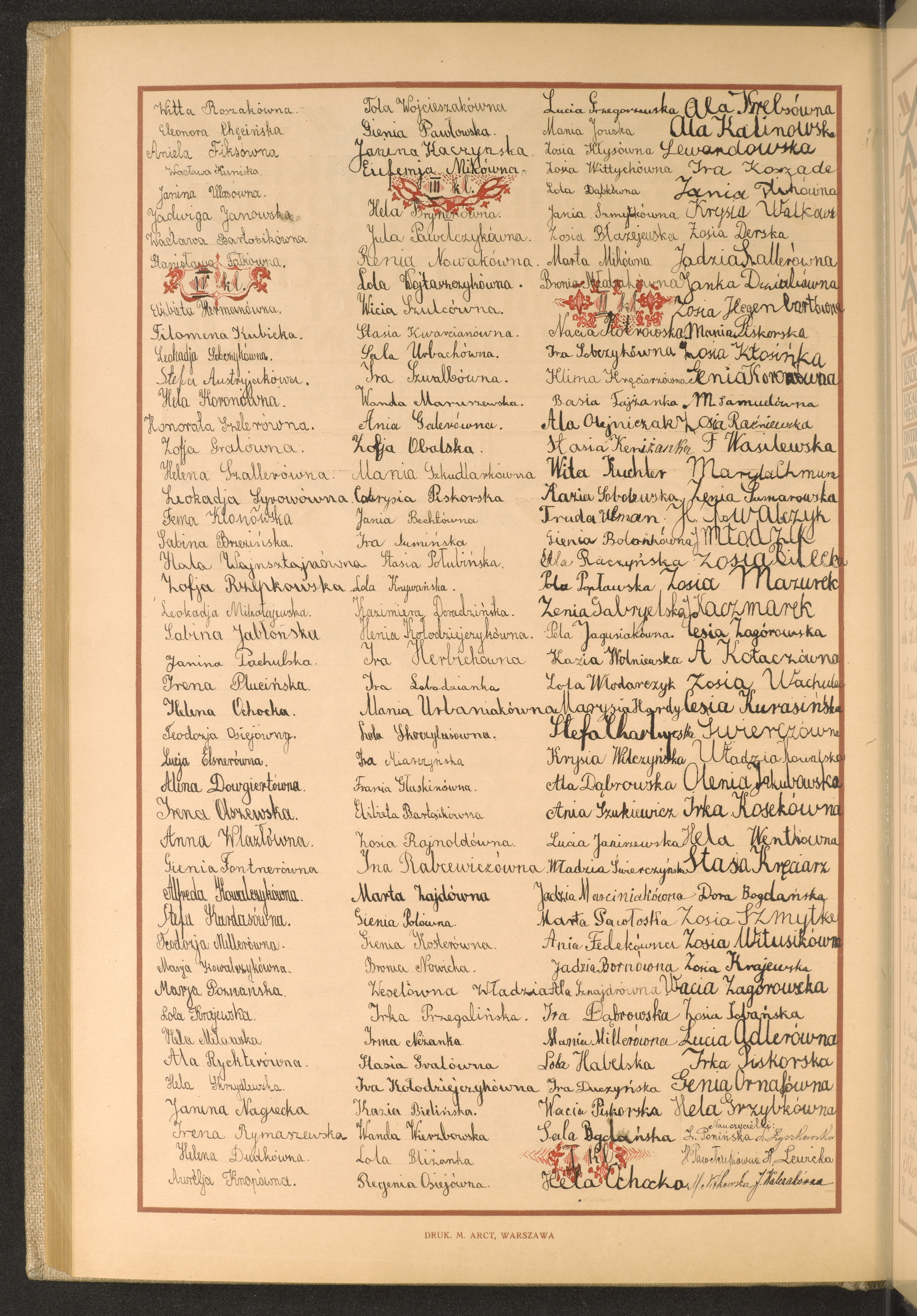 Podpis Janina Kaczyńska na stronie nr 234 w tomie nr 50