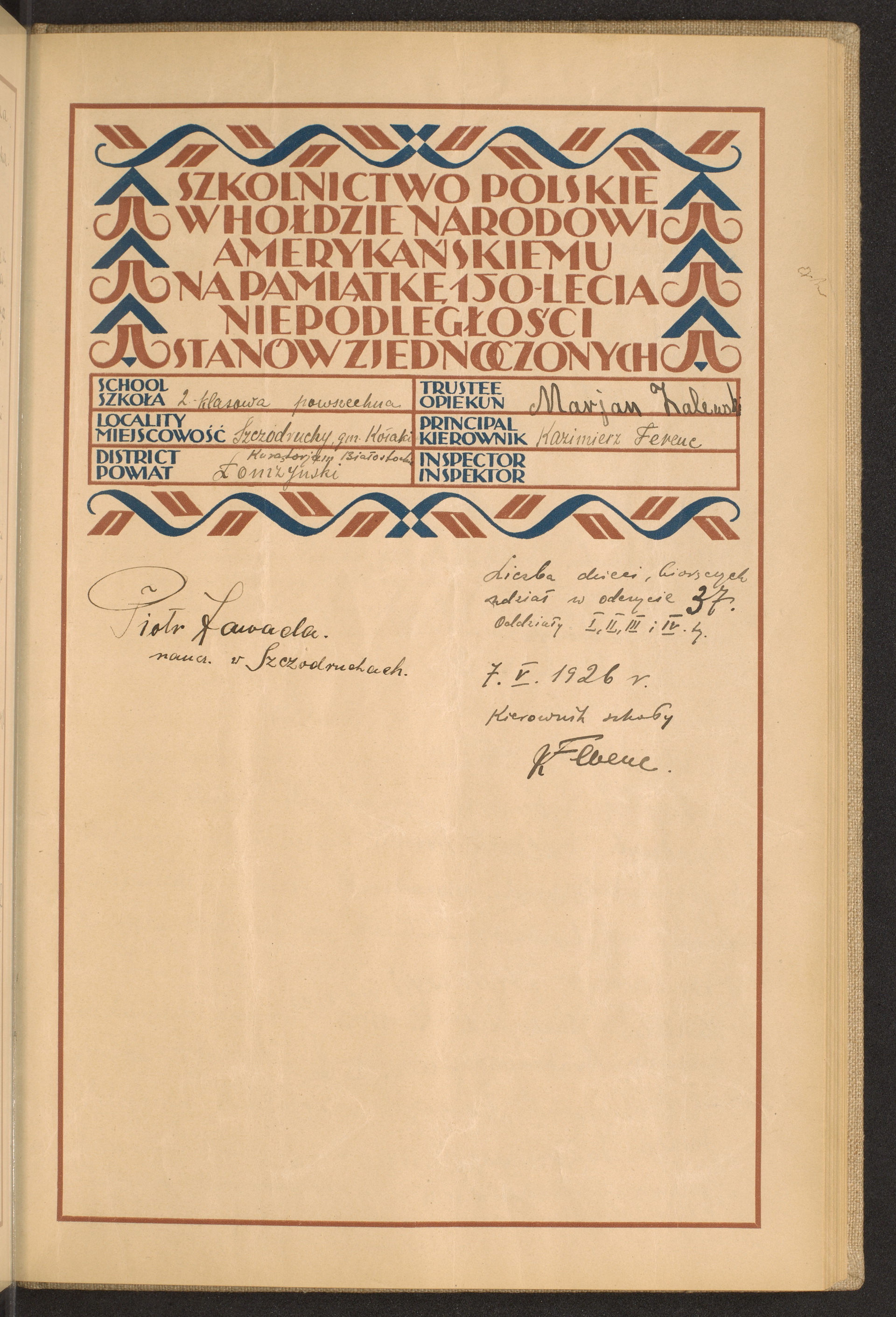 Podpis Piotr Zawada na stronie nr 89 w tomie nr 51