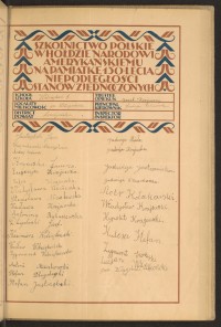 Podpis Jadwiga Biała na stronie nr 109 w tomie nr 51