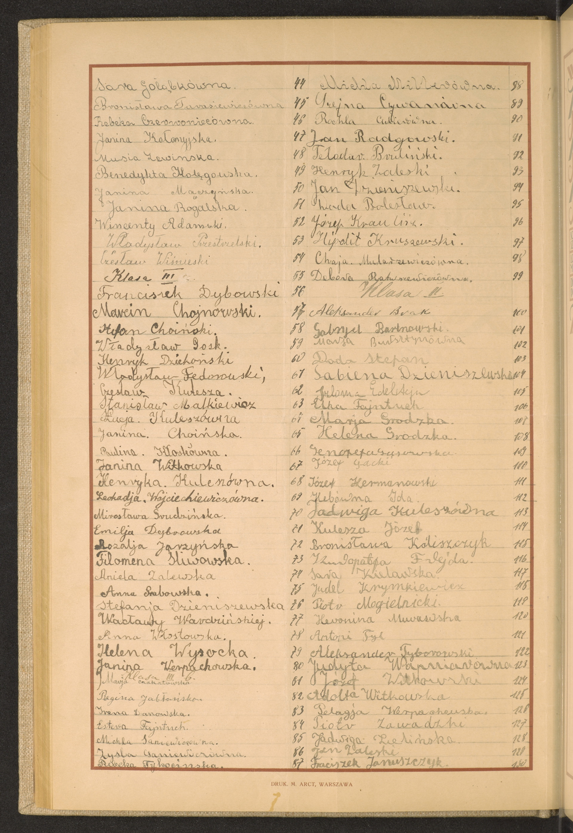 Podpis Janina Rogalska na stronie nr 136 w tomie nr 51