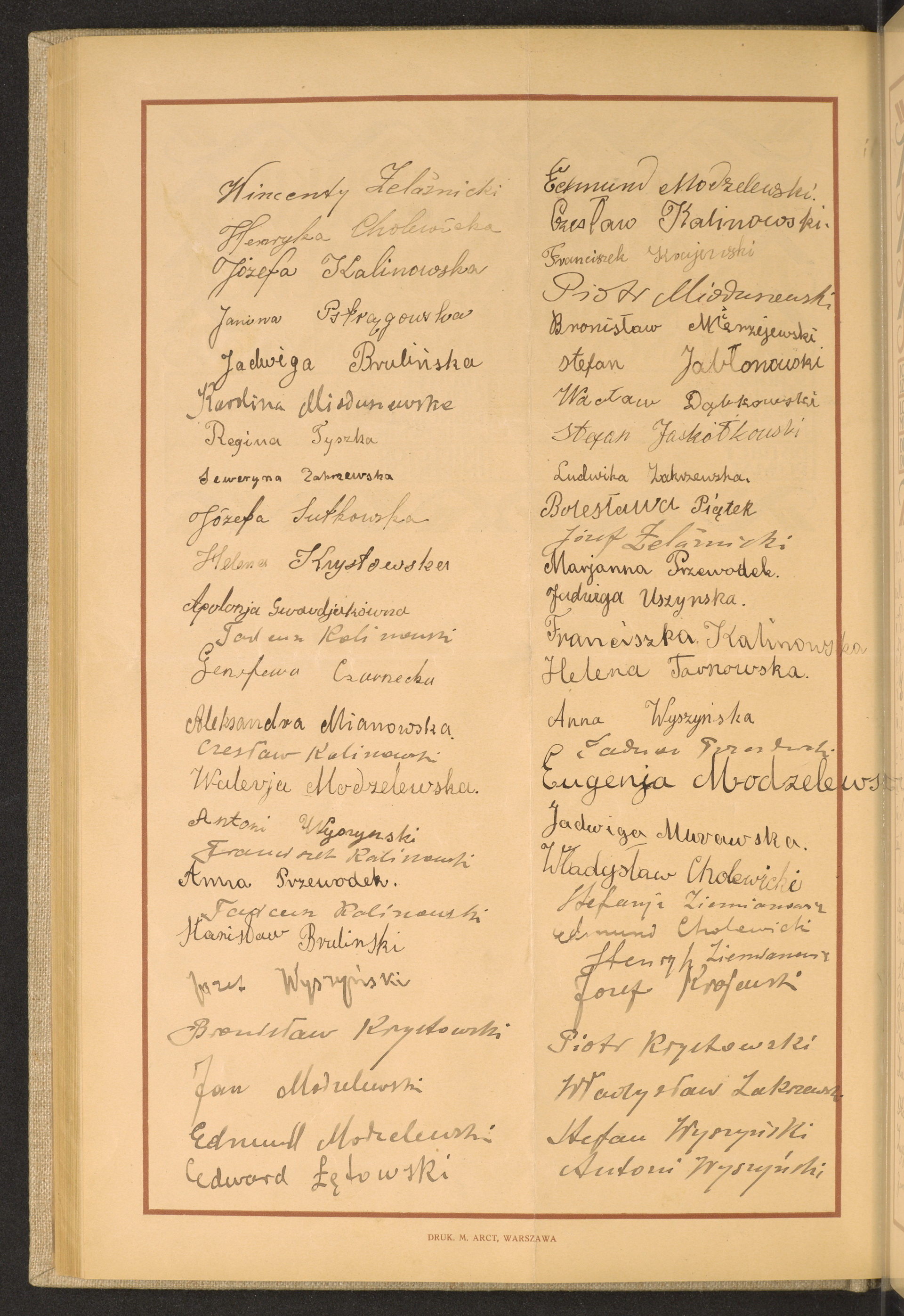 Podpis Antoni Wyszyński na stronie nr 138 w tomie nr 51