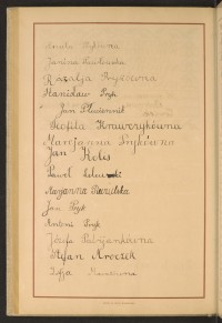 Podpis Jan Kolis na stronie nr 208 w tomie nr 51