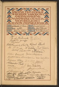 Podpis M. Cąkała na stronie nr 189 w tomie nr 52