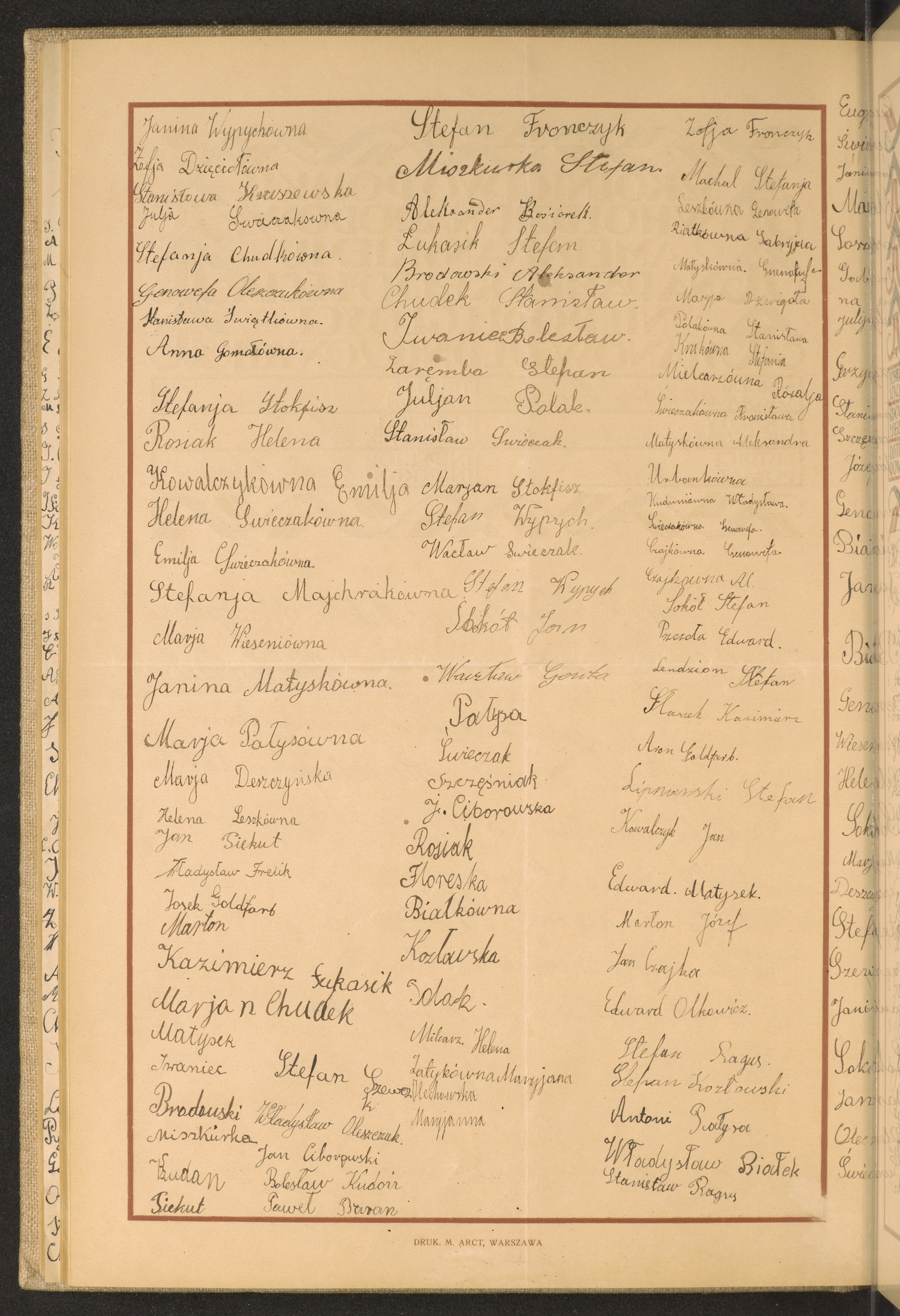 Podpis Stanisław  Ragus na stronie nr 220 w tomie nr 52