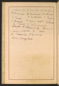 Podpis A. Dąbrowski na stronie nr 250 w tomie nr 52