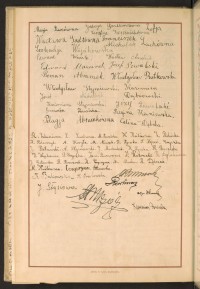 Podpis Pelagia Abramek na stronie nr 276 w tomie nr 52