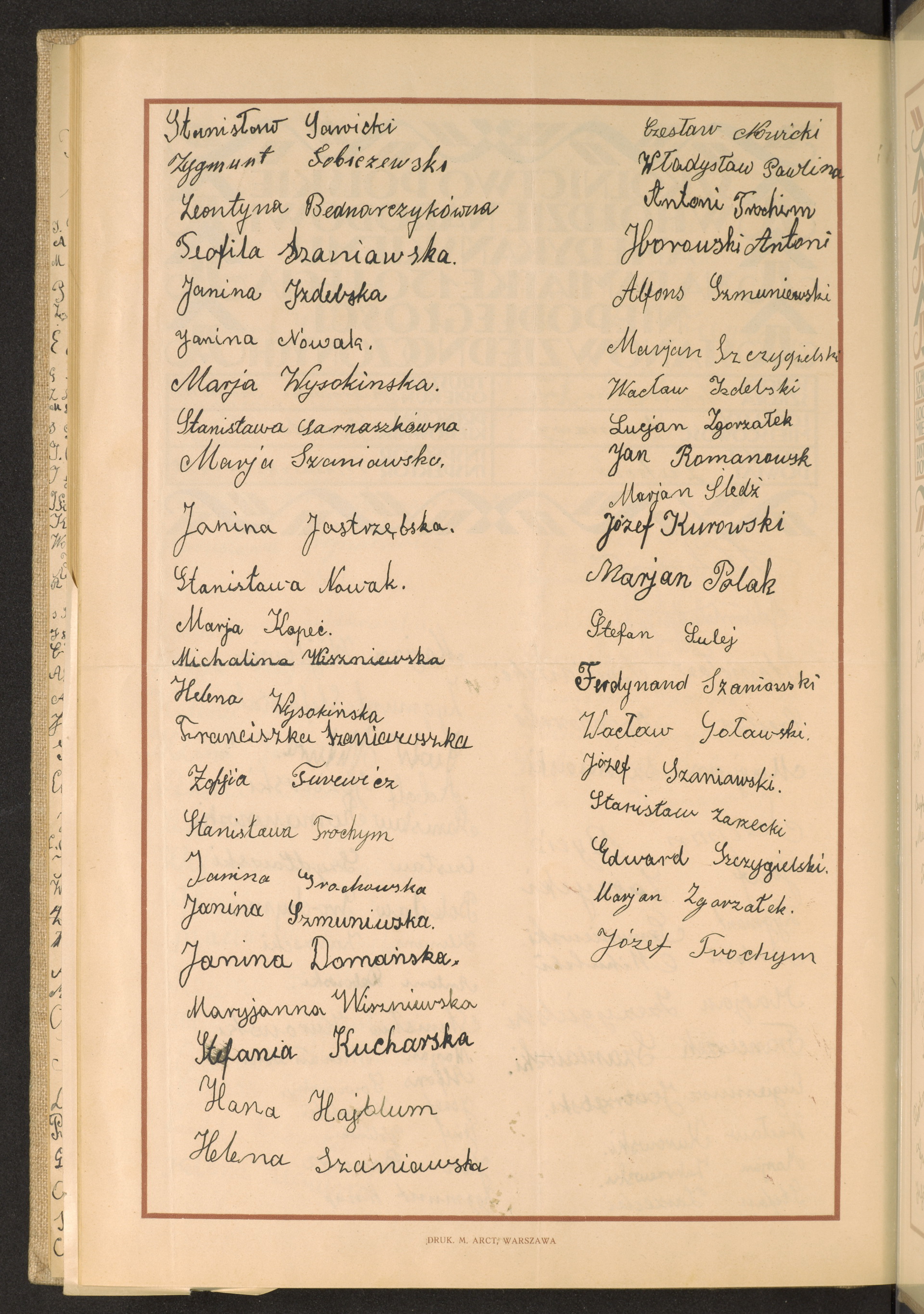 Podpis Stanisław Sawicki na stronie nr 280 w tomie nr 52