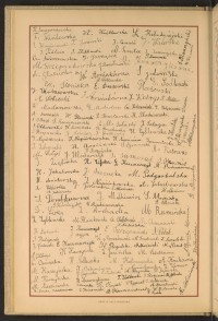 Podpis H. Akier na stronie nr 64 w tomie nr 53