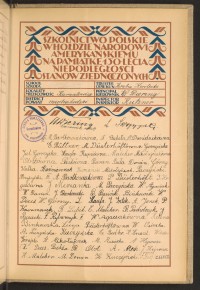 Podpis W. Agaciak na stronie nr 247 w tomie nr 53