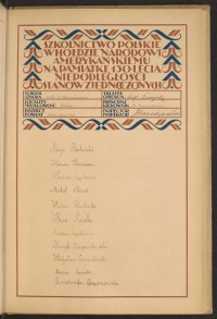 Podpis Jan Benedykciński na stronie nr 69 w tomie nr 54