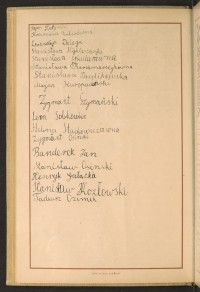 Podpis Jan Banderek na stronie nr 98 w tomie nr 54