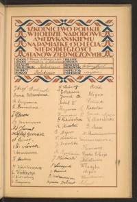 Podpis W. Andruszkiewicz na stronie nr 179 w tomie nr 55