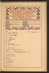 Podpis J. Bub  na stronie nr 201 w tomie nr 55