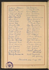 Podpis Antonina Bałut na stronie nr 276 w tomie nr 55