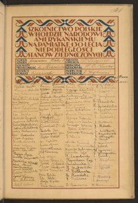 Podpis Jadwiga Berkan na stronie nr 85 w tomie nr 56