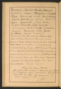 Podpis Kazimierz Bandyszewski na stronie nr 148 w tomie nr 56