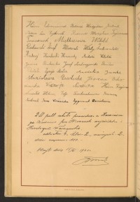 Podpis Józef Andrzejewski na stronie nr 170 w tomie nr 56