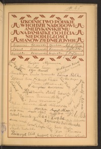 Podpis Alfreda Abram na stronie nr 175 w tomie nr 56