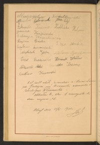 Podpis Jan Celej na stronie nr 232 w tomie nr 56