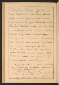 Podpis Maria Błaszak na stronie nr 238 w tomie nr 56