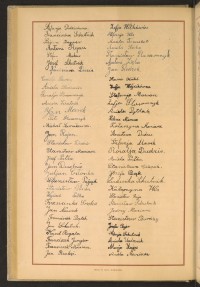 Podpis Józefa Bąk na stronie nr 130 w tomie nr 57