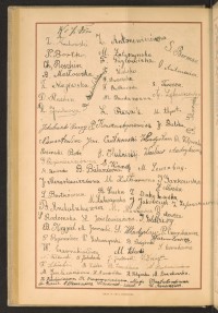 Podpis M. Alpert na stronie nr 138 w tomie nr 57