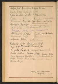 Podpis Anna Barczak na stronie nr 150 w tomie nr 57