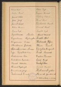 Podpis Oskar Bazdy na stronie nr 152 w tomie nr 57