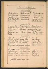 Podpis Wacław Bekas na stronie nr 214 w tomie nr 57