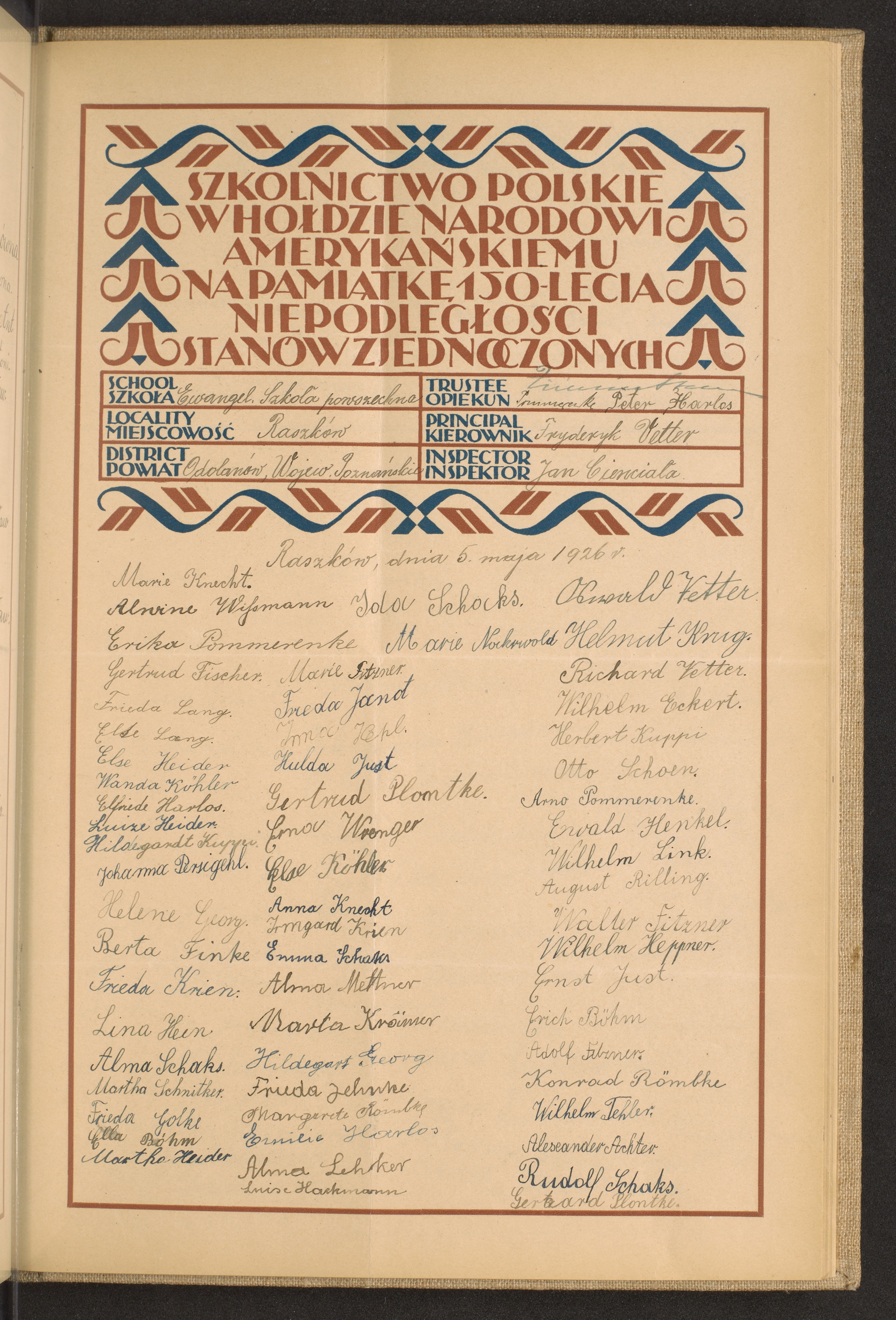 Podpis Helmut Krug na stronie nr 215 w tomie nr 57