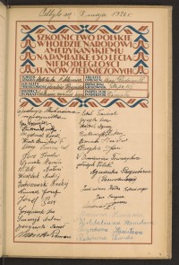 Podpis Stanisław Biernacki na stronie nr 221 w tomie nr 57