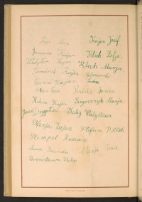 Podpis Bronisława Kulig na stronie nr 278 w tomie nr 57