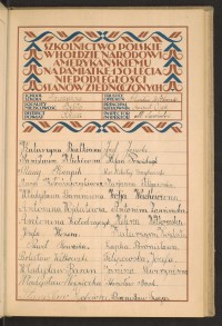 Podpis Władysław Baran na stronie nr 97 w tomie nr 58