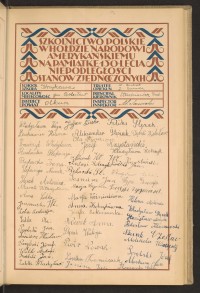 Podpis J. Cumda na stronie nr 105 w tomie nr 58