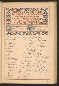 Podpis Ed. Biedroń na stronie nr 107 w tomie nr 58