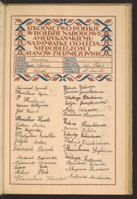 Podpis Janina Bilska na stronie nr 141 w tomie nr 58