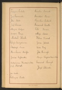 Podpis Maria Baran na stronie nr 168 w tomie nr 58