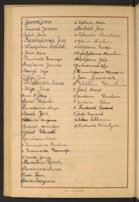 Podpis Józef Banaś na stronie nr 174 w tomie nr 58