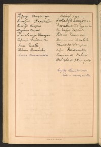 Podpis Marianna Bastek na stronie nr 198 w tomie nr 58