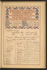 Podpis S. Andrejszczyk na stronie nr 223 w tomie nr 58