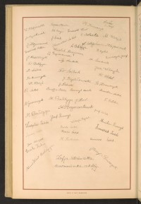 Podpis A. Bałdyga na stronie nr 230 w tomie nr 58