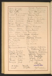 Podpis Choma Abramczyk na stronie nr 256 w tomie nr 58