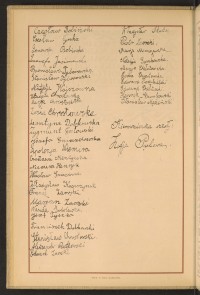 Podpis Genowefa Bobińska na stronie nr 42 w tomie nr 59