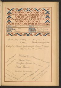 Podpis Helena Głażewska na stronie nr 95 w tomie nr 59