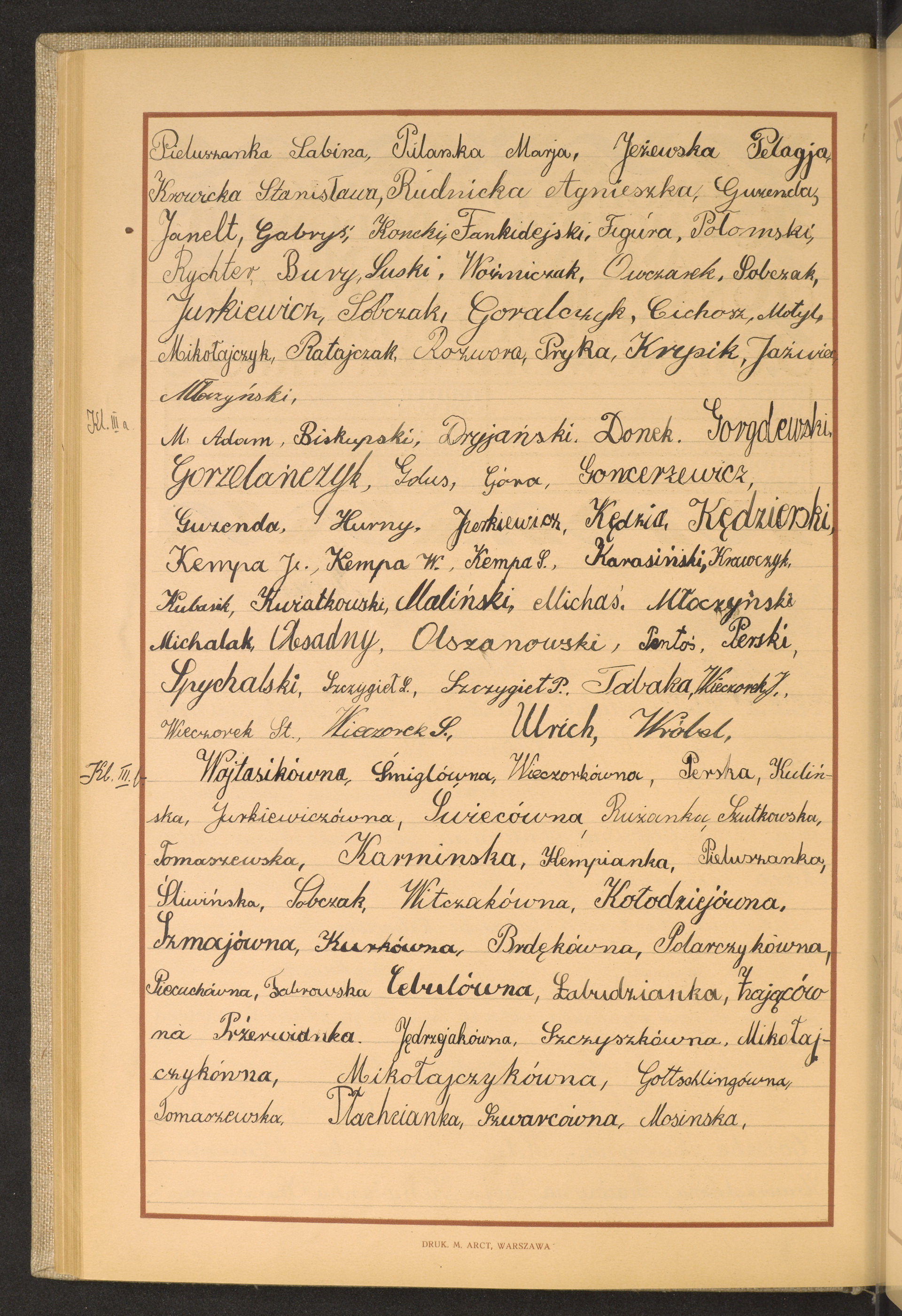 Podpis Sabina Pielucha na stronie nr 134 w tomie nr 60