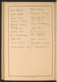 Podpis J. Augustynowicz na stronie nr 270 w tomie nr 60