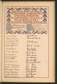 Podpis Jan Baran na stronie nr 231 w tomie nr 61