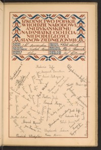 Podpis Maria Barys na stronie nr 269 w tomie nr 61