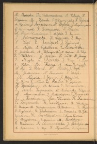 Podpis K. Akierman na stronie nr 34 w tomie nr 62