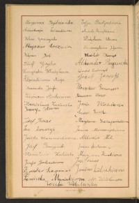 Podpis Józef Goszczyński na stronie nr 158 w tomie nr 62